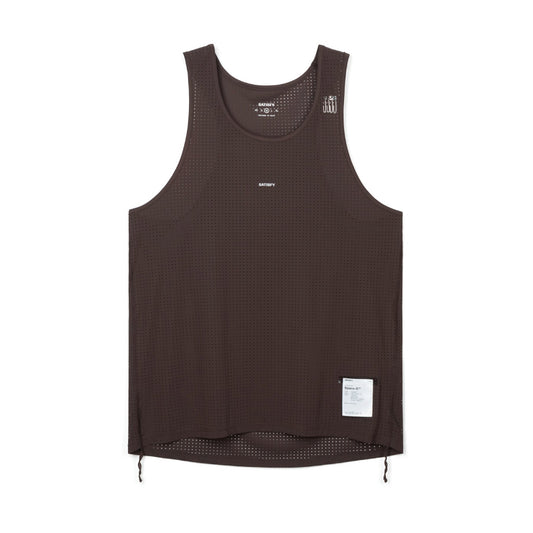 SATISFY Space‑O™ Singlet - Deep Mahogany