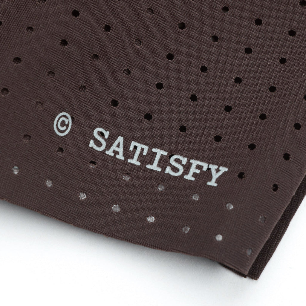SATISFY Space‑O™ 2.5" Distance Shorts - Deep Mahogany