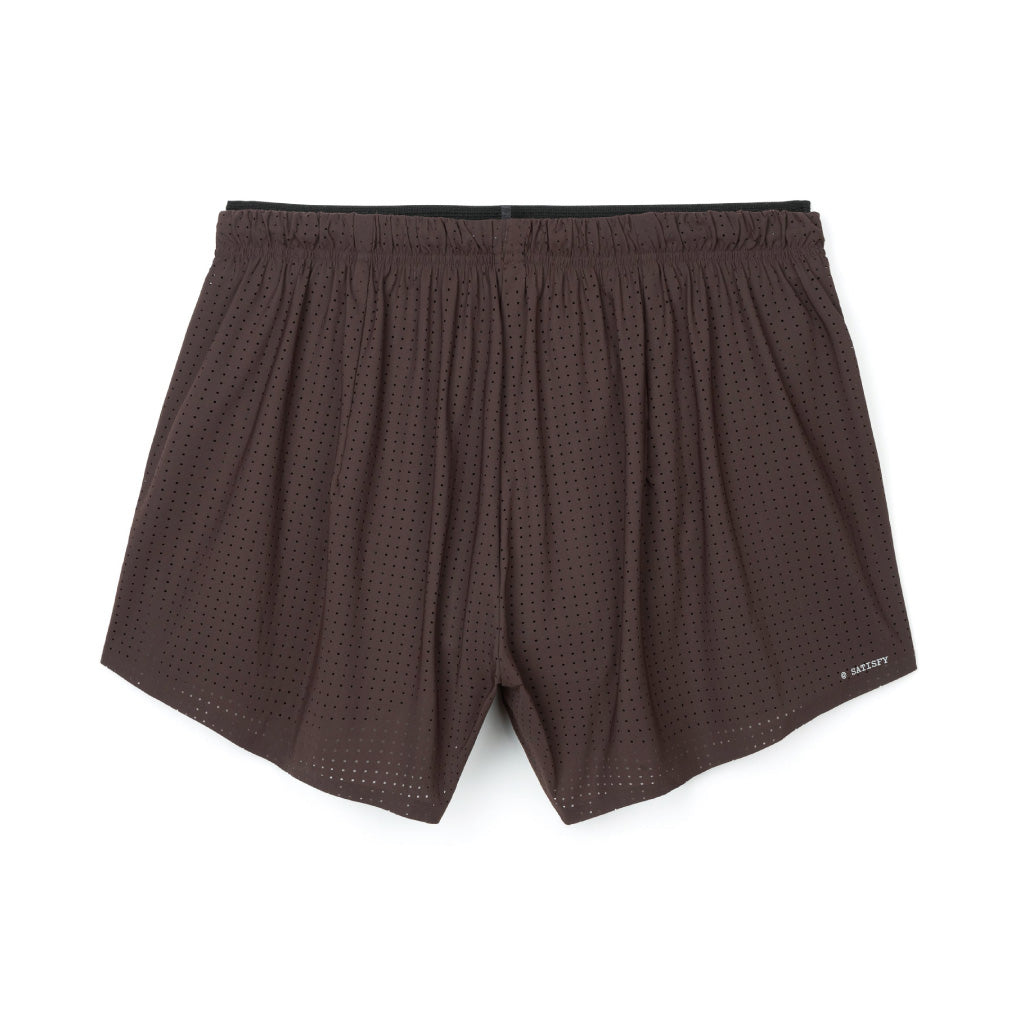 SATISFY Space‑O™ 2.5" Distance Shorts - Deep Mahogany