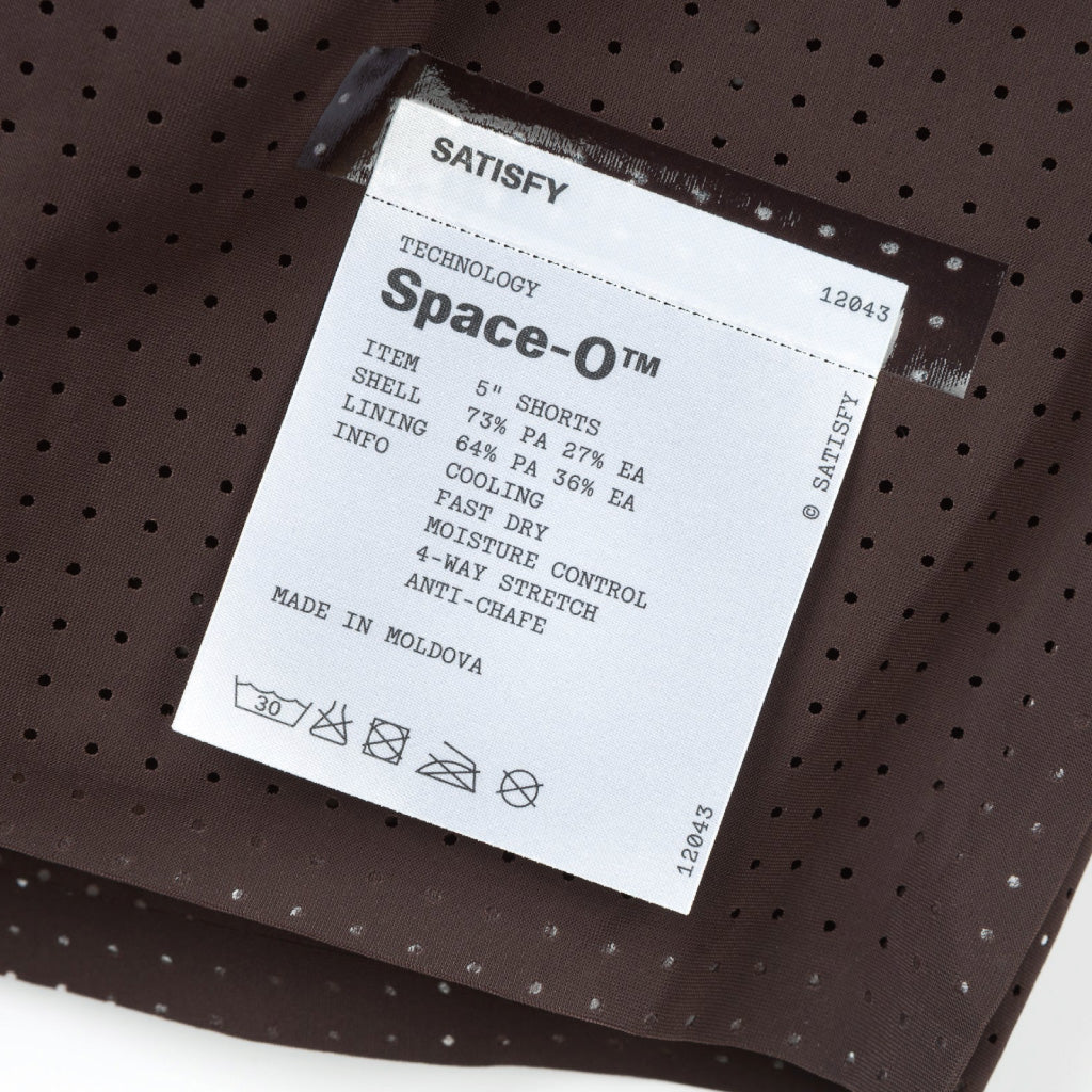 SATISFY Space‑O™ 5" Shorts - Deep Mahogany (M)