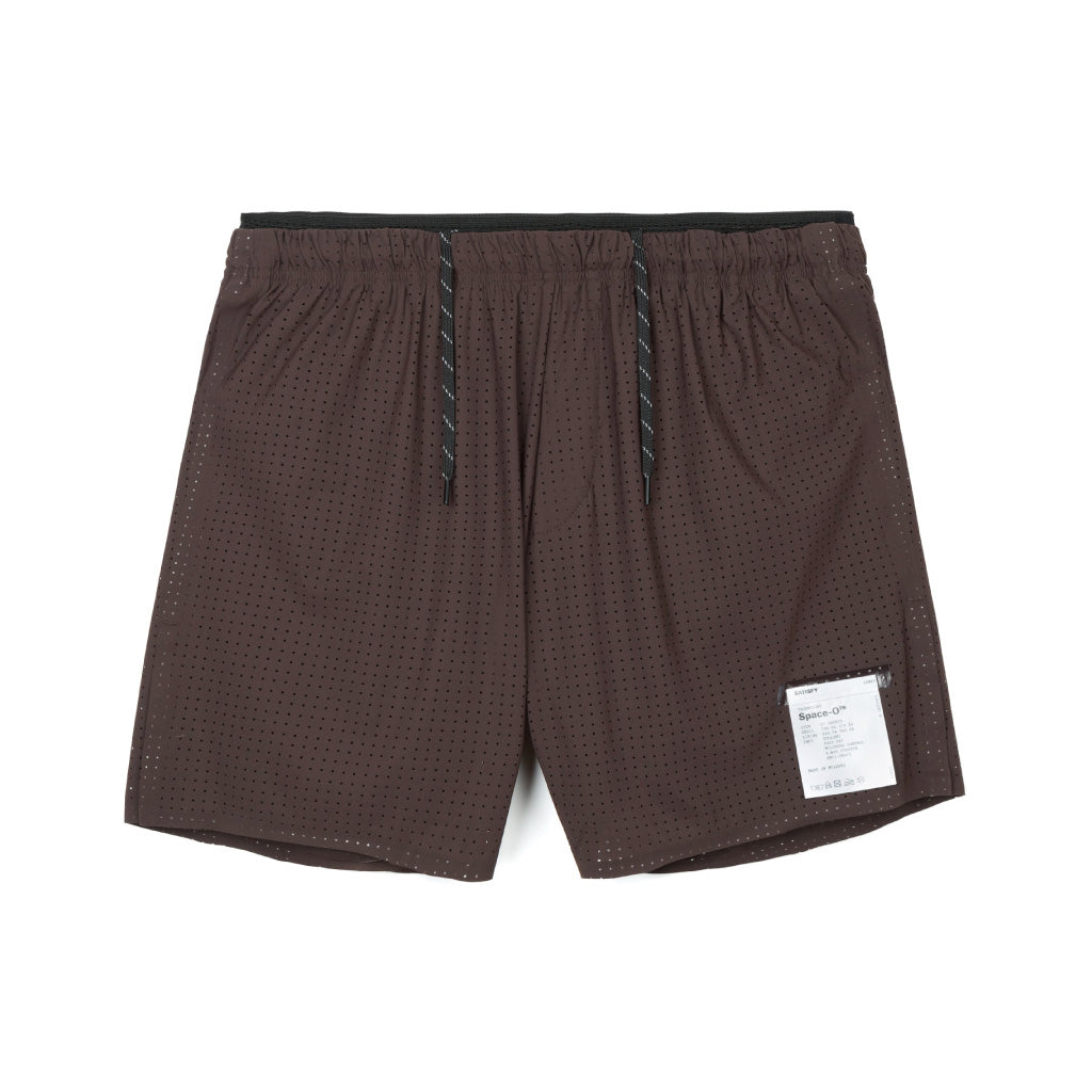 SATISFY Space‑O™ 5" Shorts - Deep Mahogany (M)