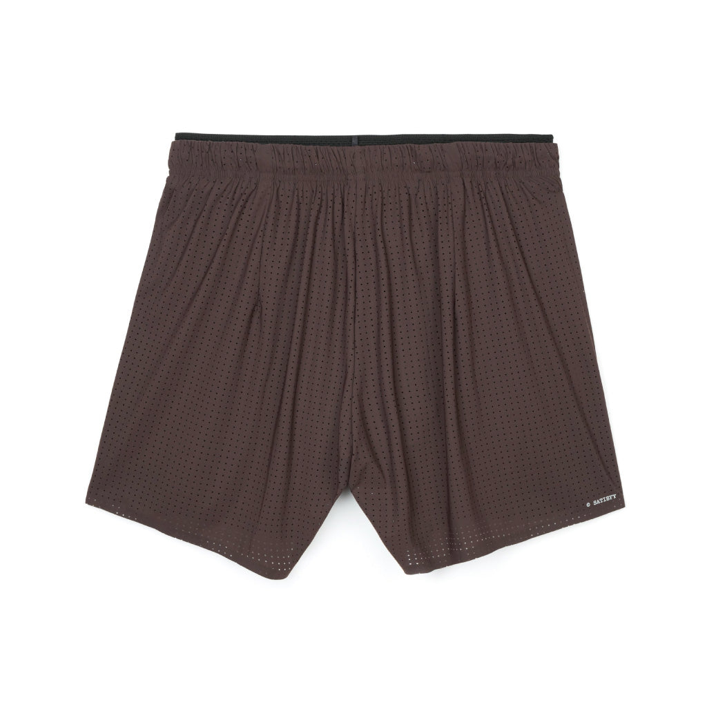 SATISFY Space‑O™ 5" Shorts - Deep Mahogany (M)