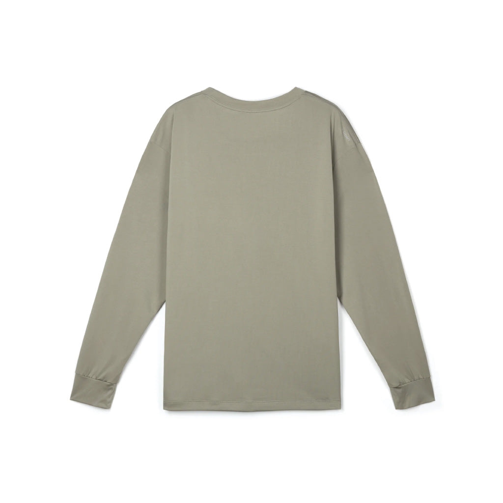 SATISFY AuraLite™ Long Tee - Dried Sage