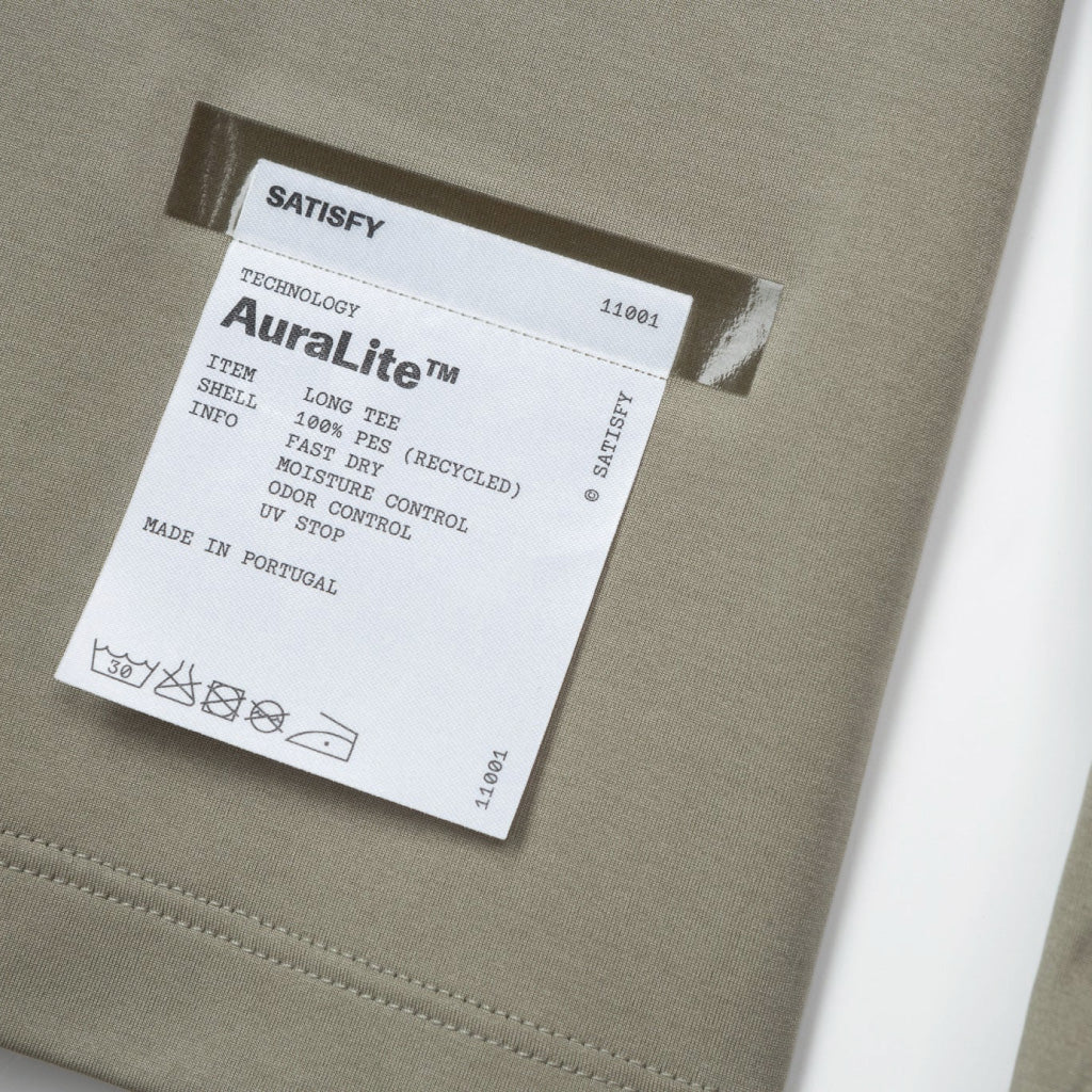 SATISFY AuraLite™ Long Tee - Dried Sage