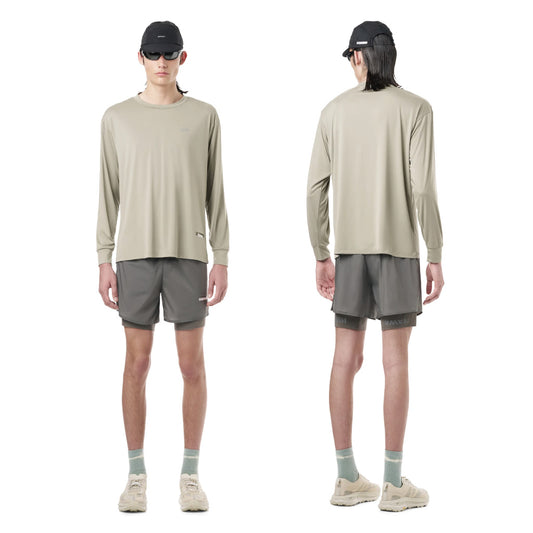 SATISFY AuraLite™ Long Tee - Dried Sage