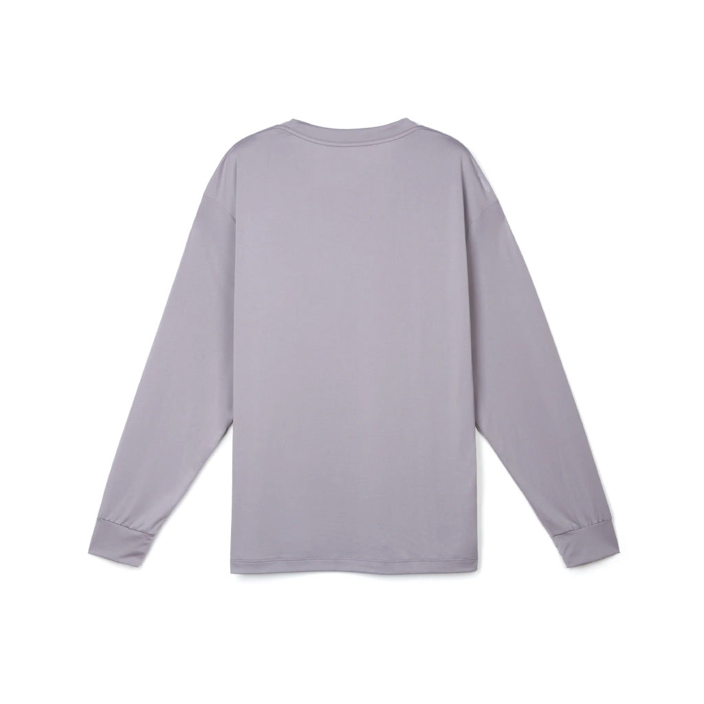 SATISFY AuraLite™ Long Tee - Dusty Purple