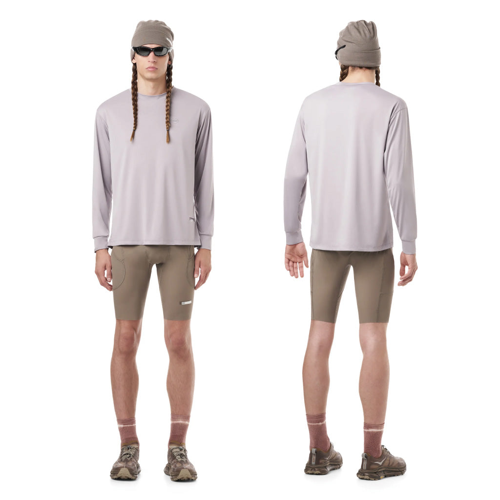 SATISFY AuraLite™ Long Tee - Dusty Purple