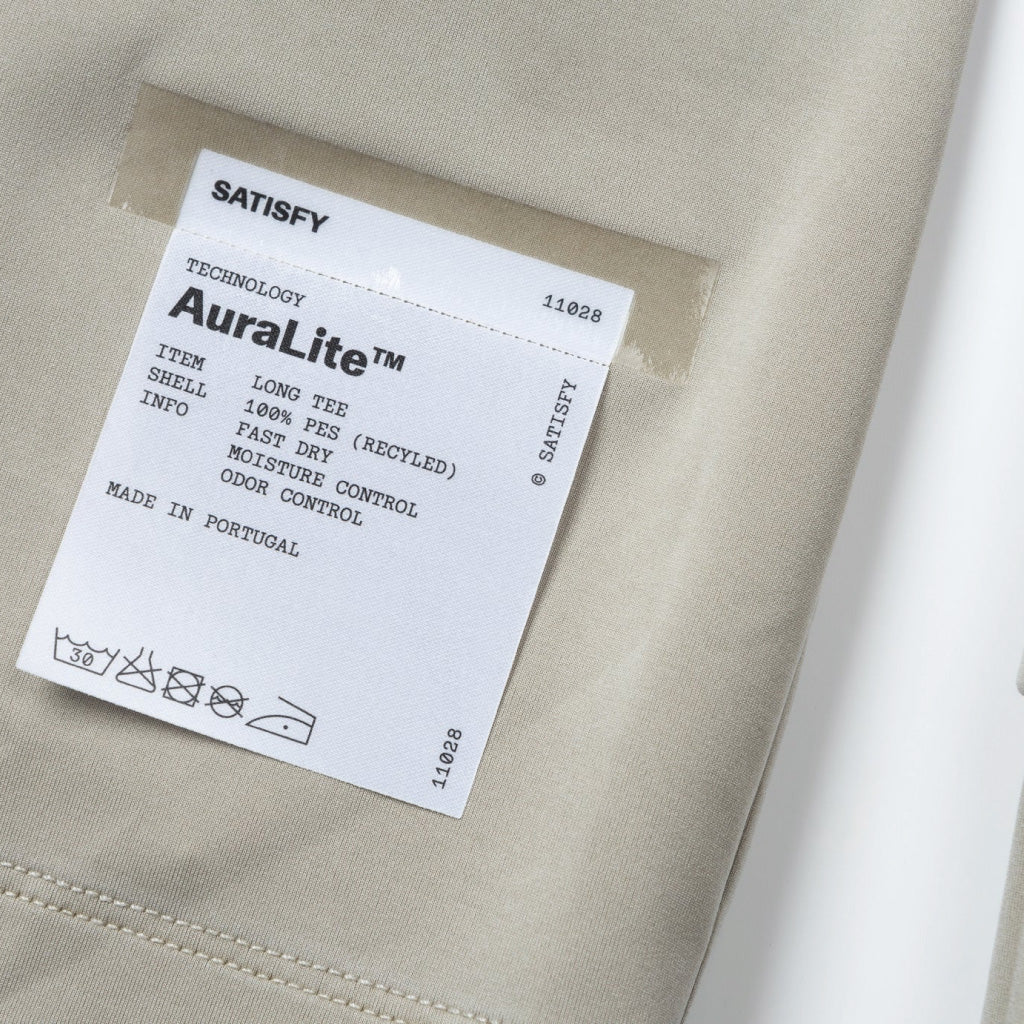 SATISFY AuraLite™ Long Tee - Mineral Dolomite