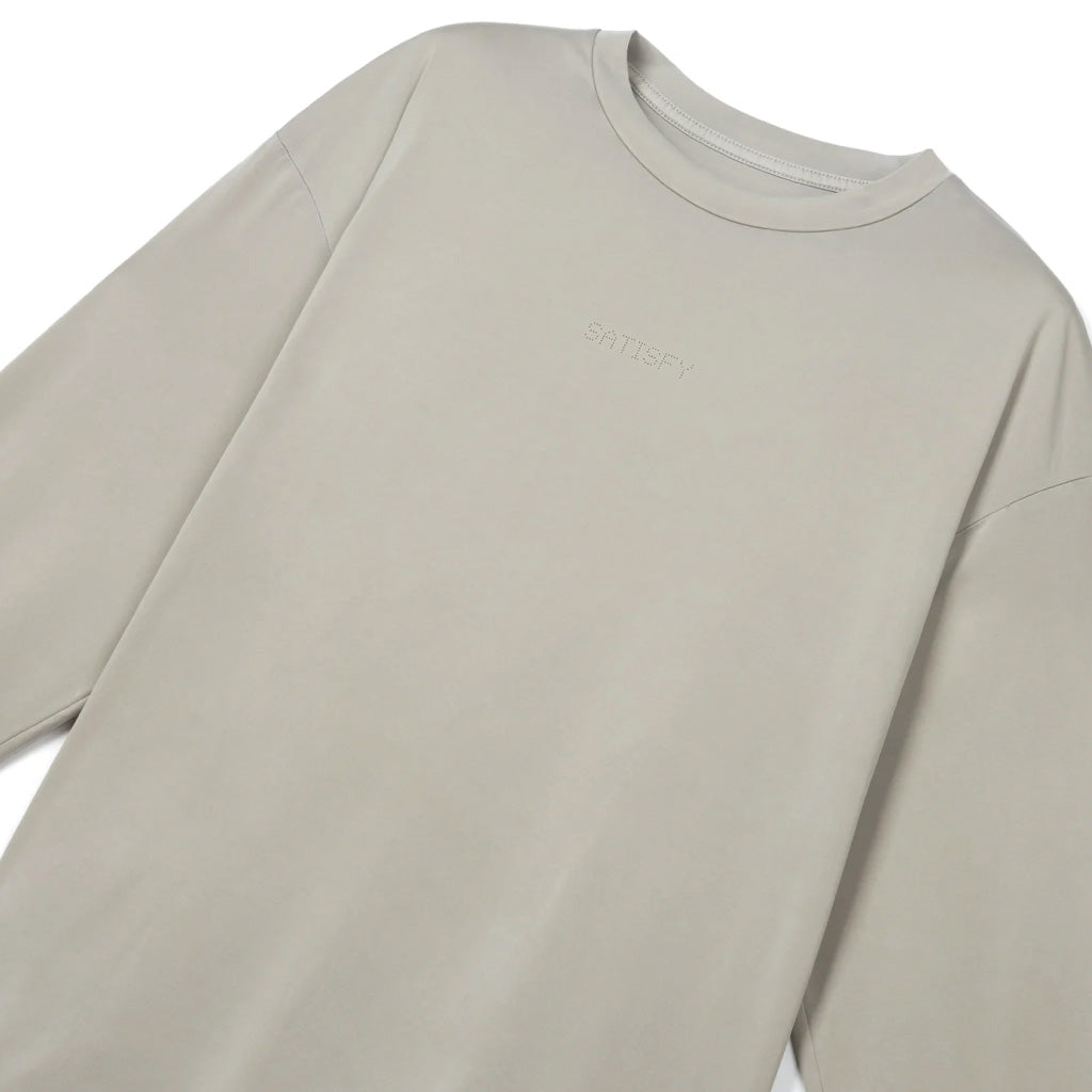 SATISFY AuraLite™ Long Tee - Mineral Dolomite