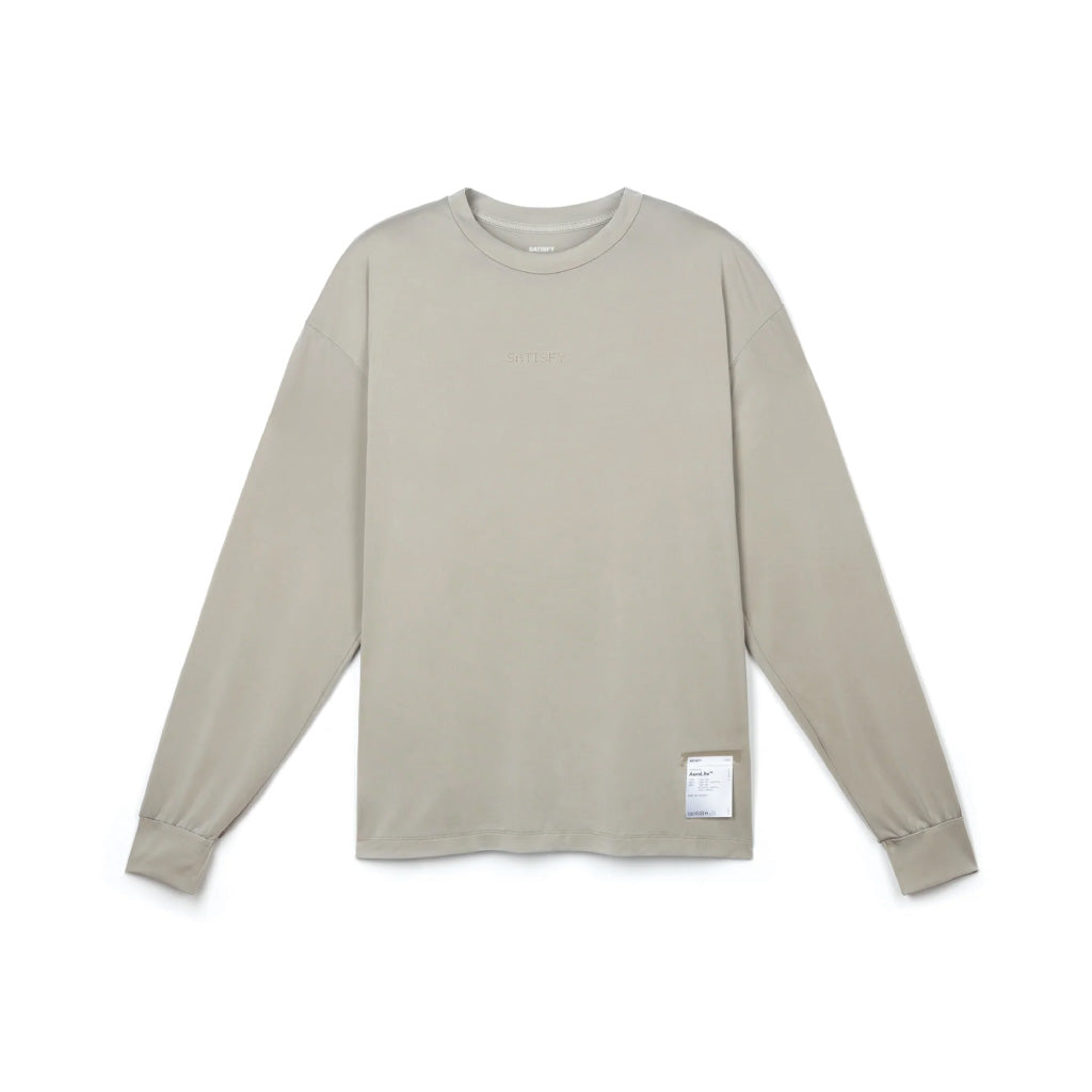 SATISFY AuraLite™ Long Tee - Mineral Dolomite