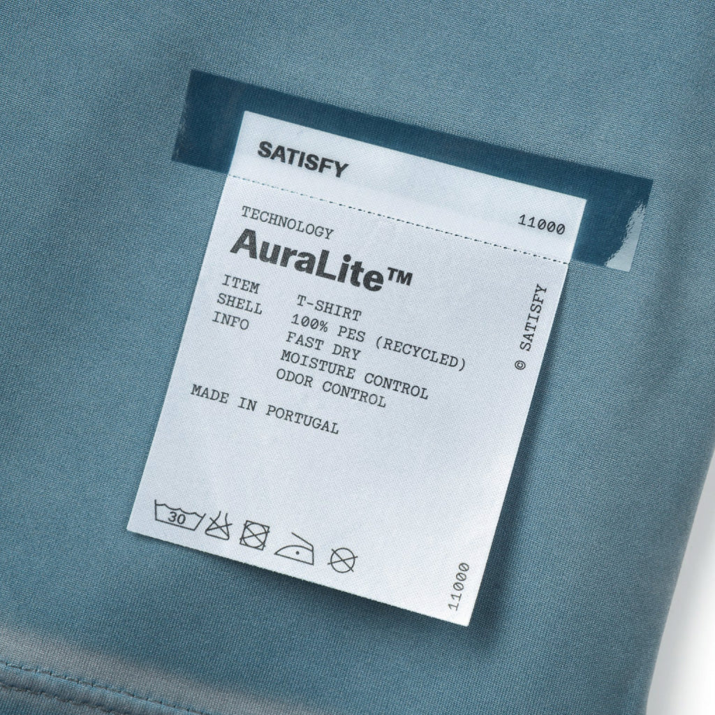 SATISFY AuraLite™ T‑Shirt - Pigment Slate