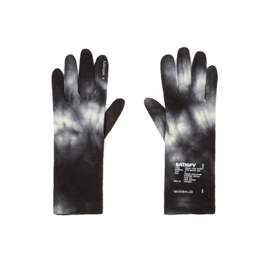 SATISFY CloudMerino™ Liner Gloves - Batik Black