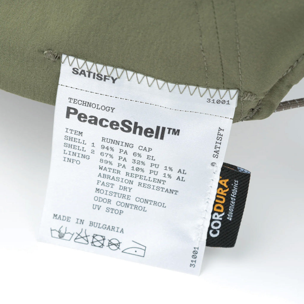 SATISFY PeaceShell™ Cordura® Trail Cap - Tea