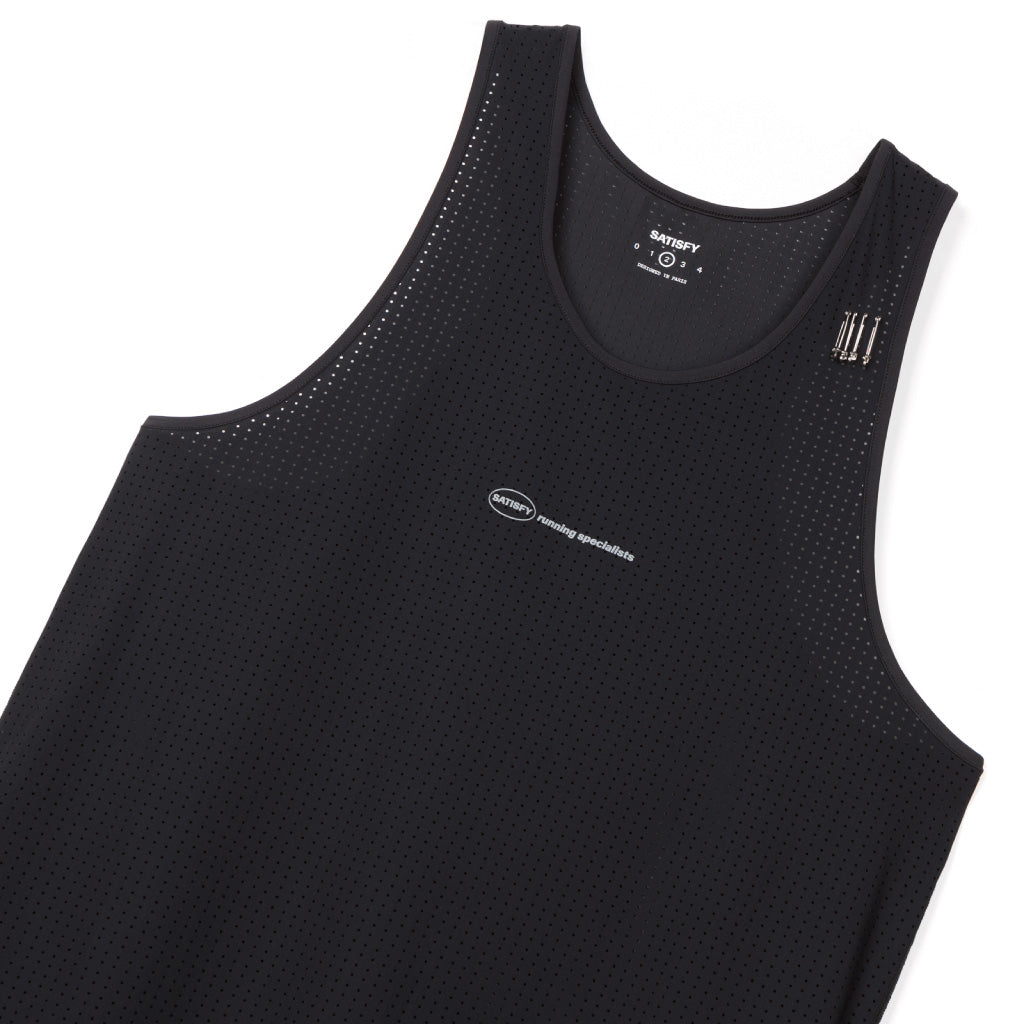 SATISFY Space‑O™ Singlet - Black
